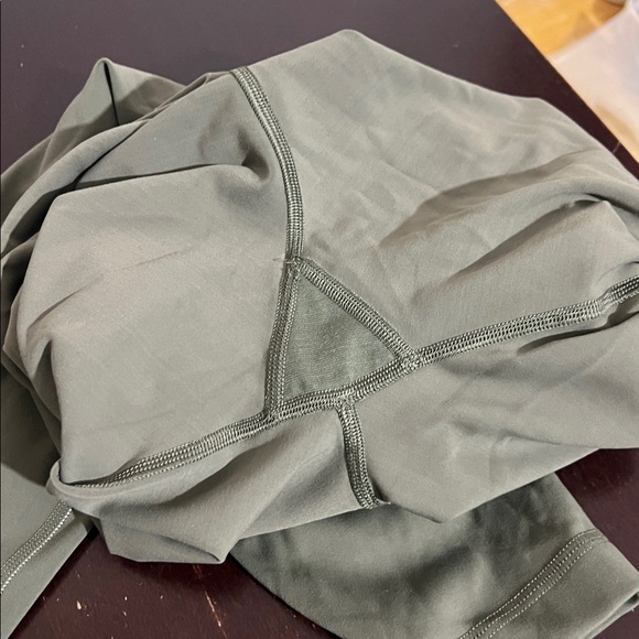 Lululemon Wunder Under SmoothCover High-Rise Tights 25” in Army Green, size 4 - Picture 7 of 13